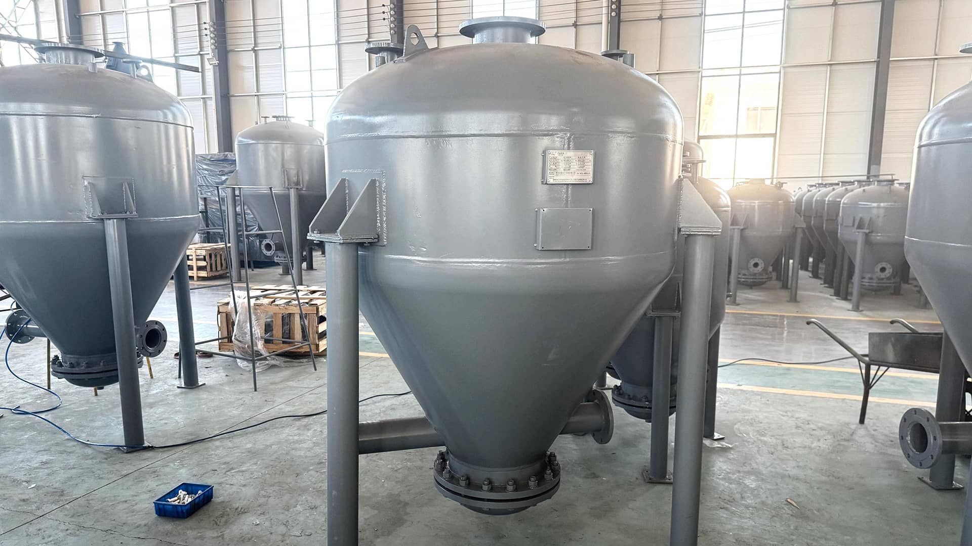 无机盐晶体气力输送