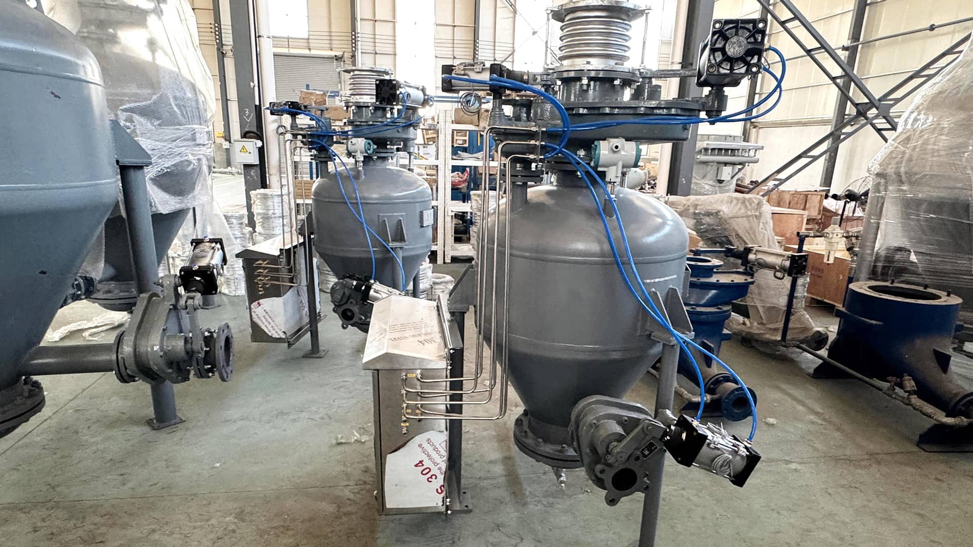 工业碱气力输送