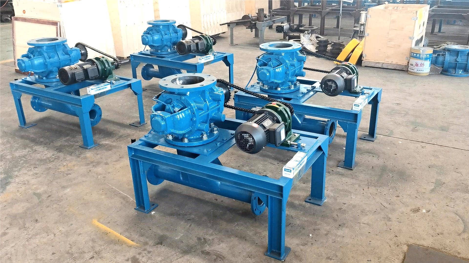 压裂砂气力输送