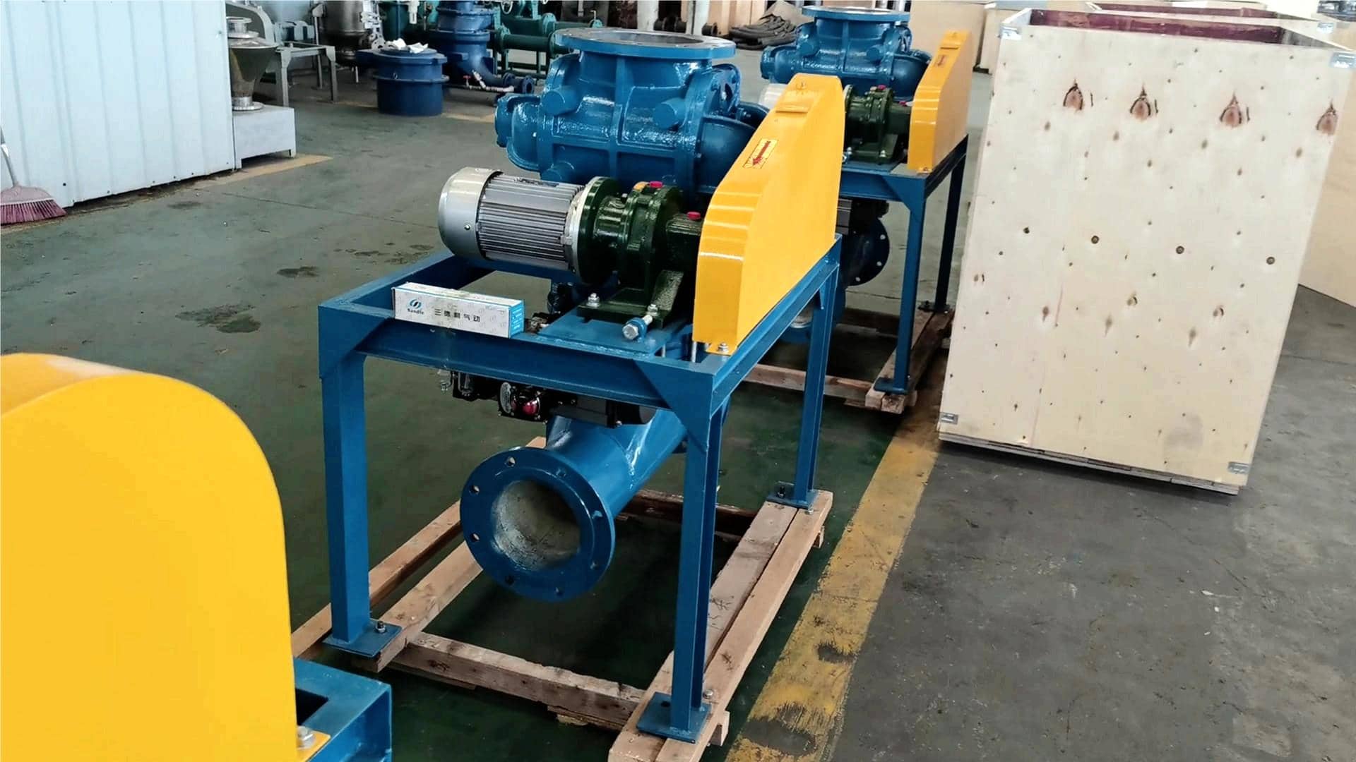 大米颗粒气力输送