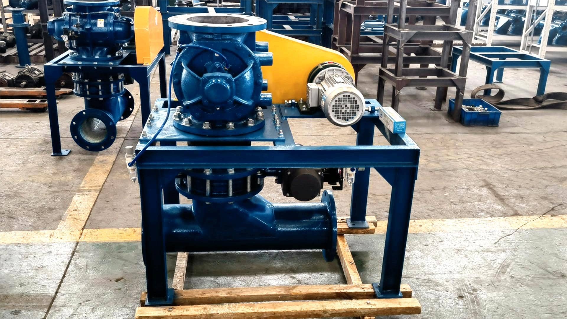 大麦芽气力输送