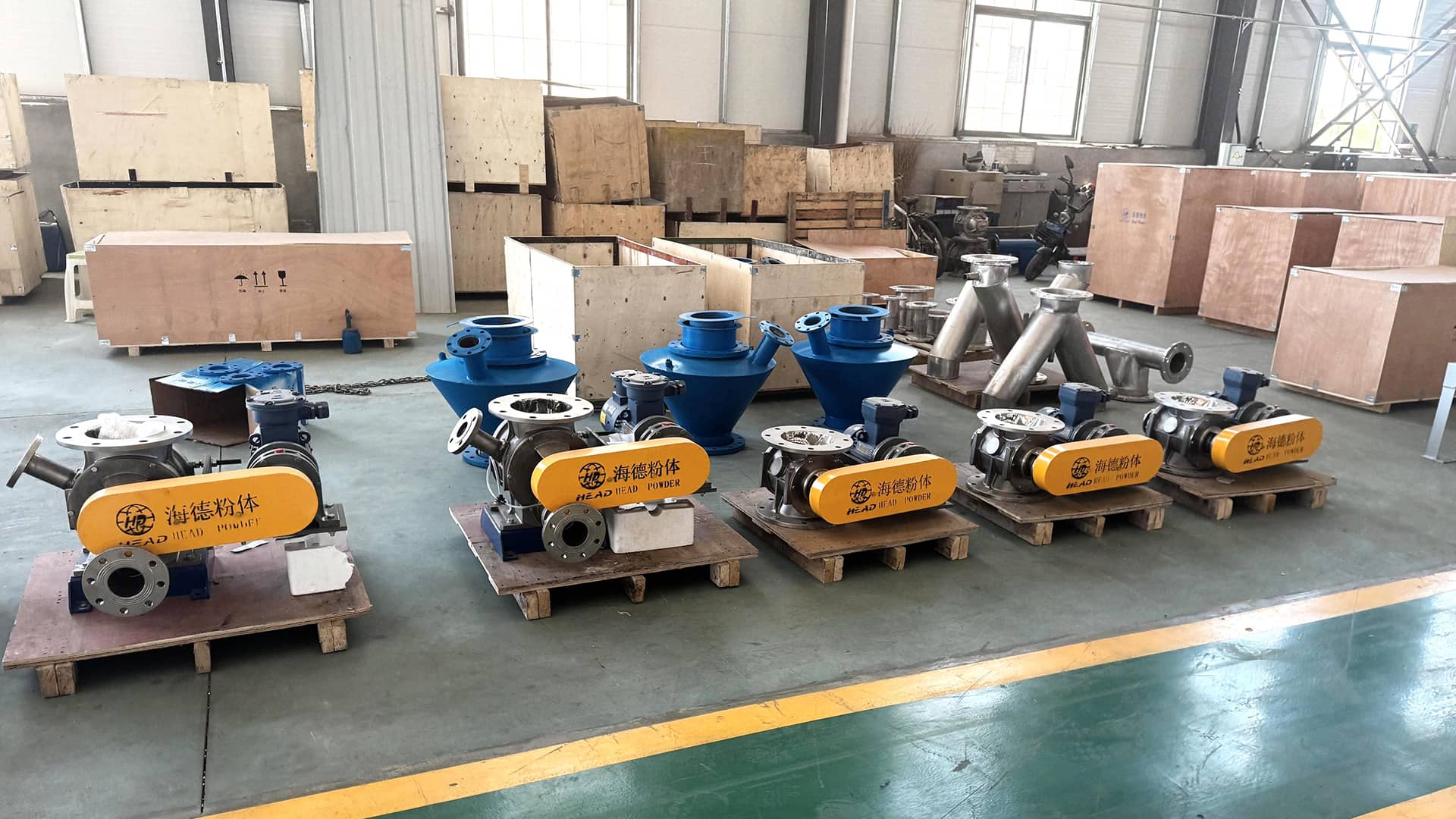 小麦粉气力输送