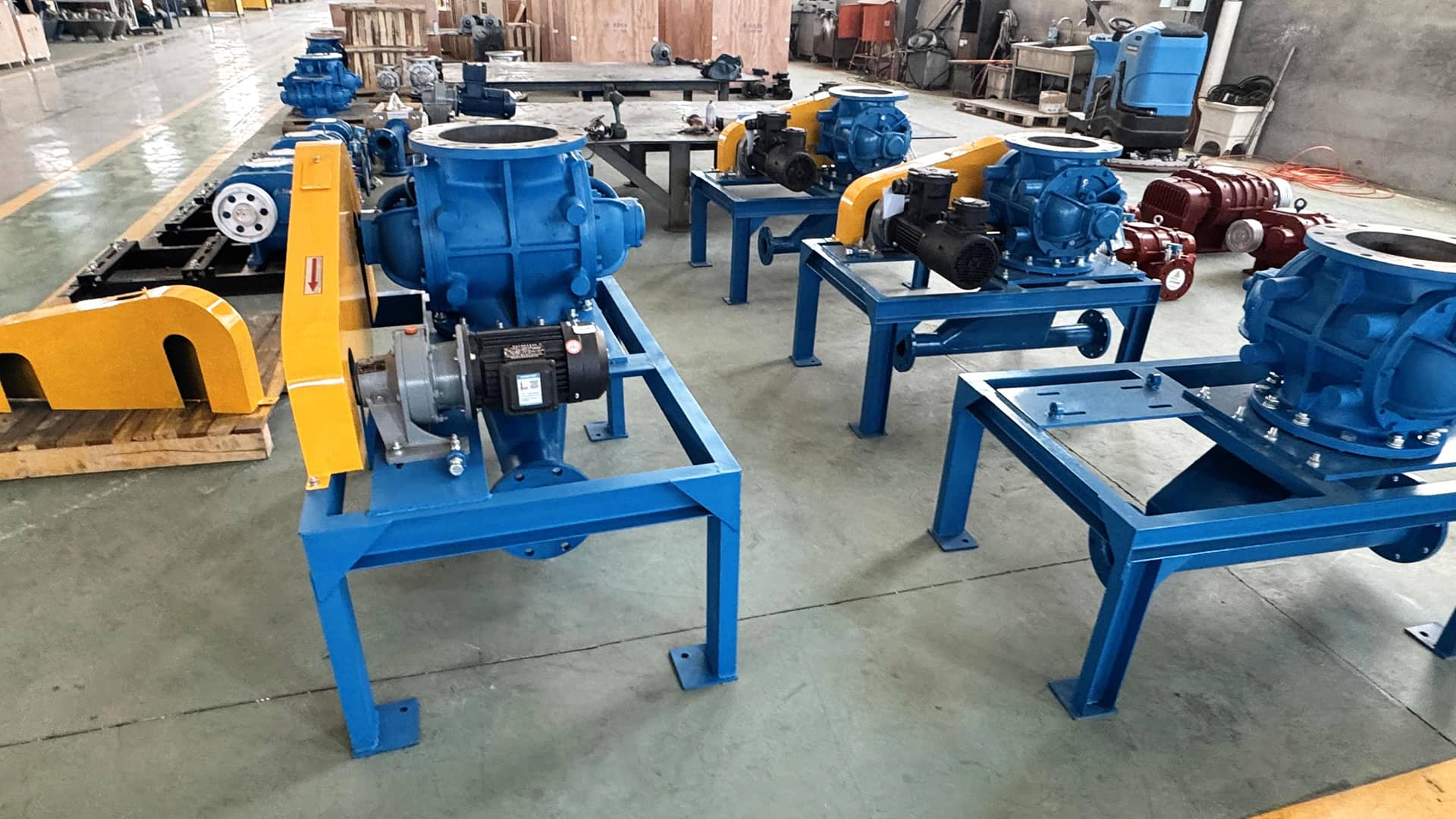 干石灰气力输送