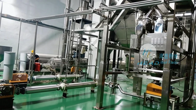 玉米糠粉体输送系统厂家,价格多少钱一套?